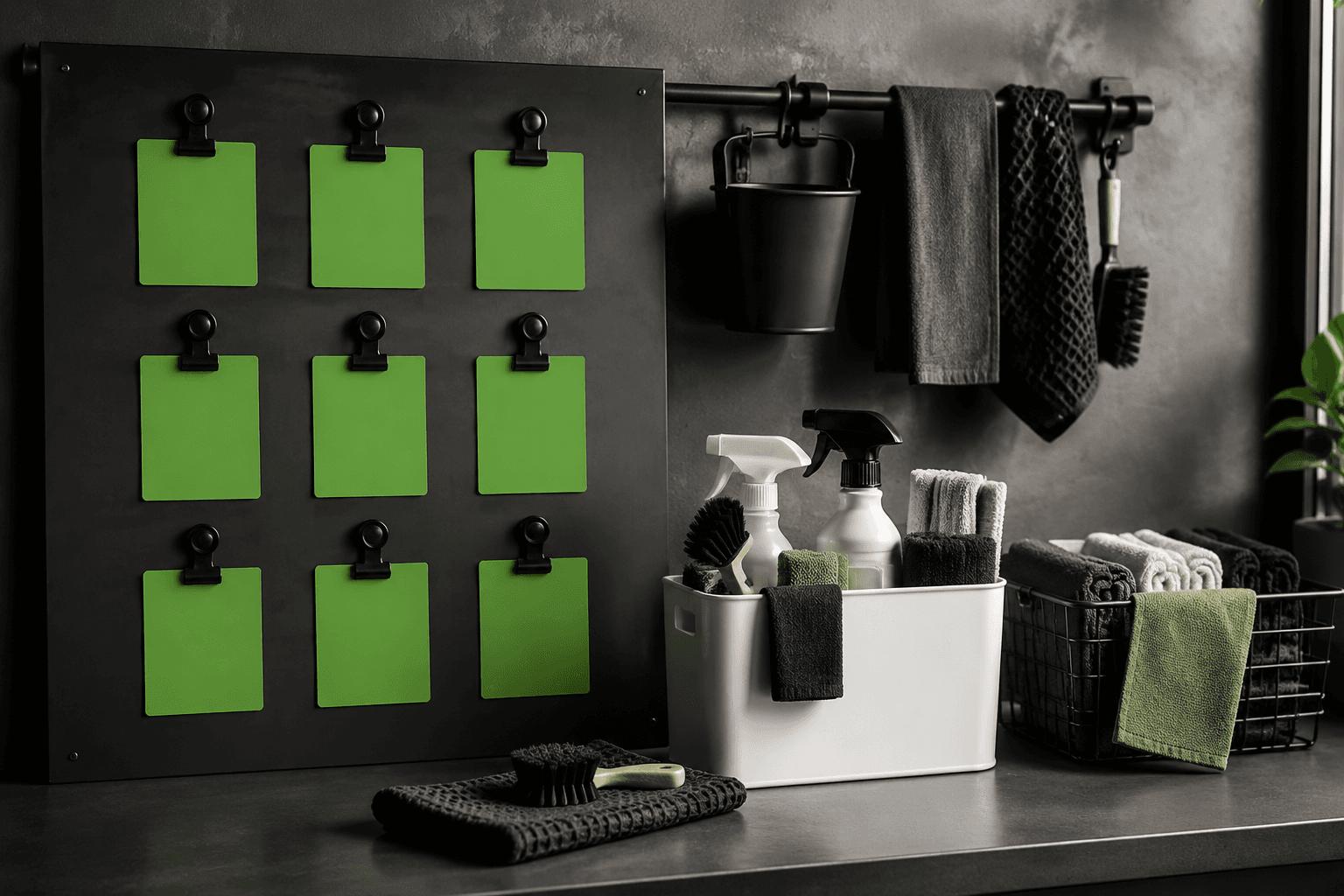 Kitchen Reset household task scene